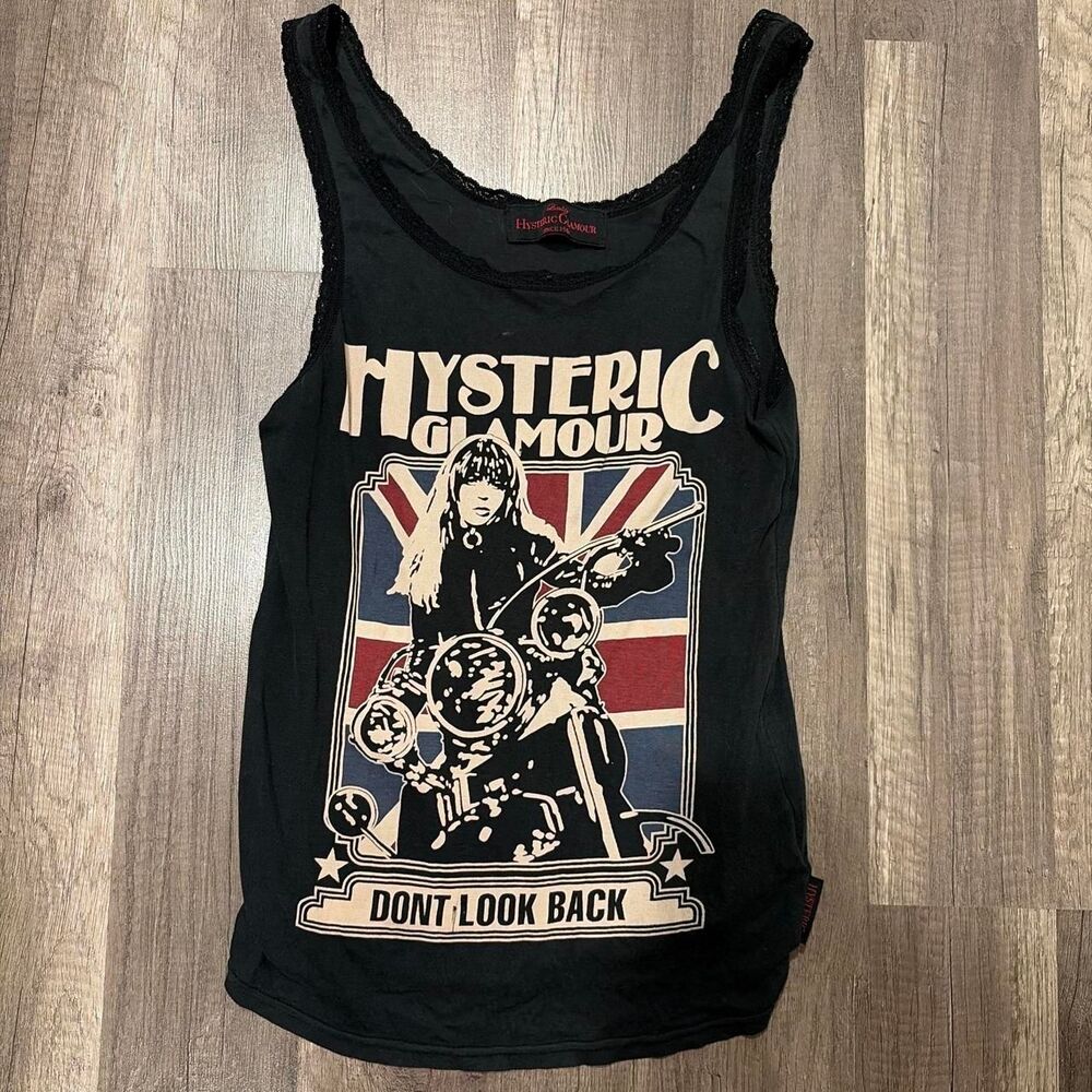 Hysteric Glamour Don't Look Back Tank